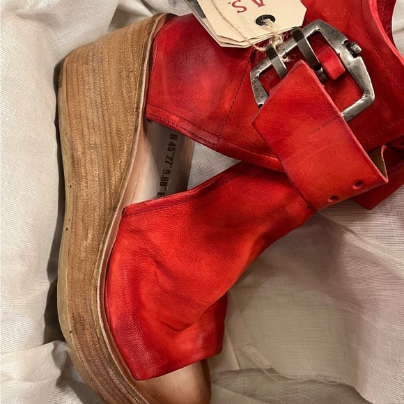 😎NWT A.S.98 NAYA SIZE 38 (7-8) IN BLOOD😎 - Picture 7 of 8